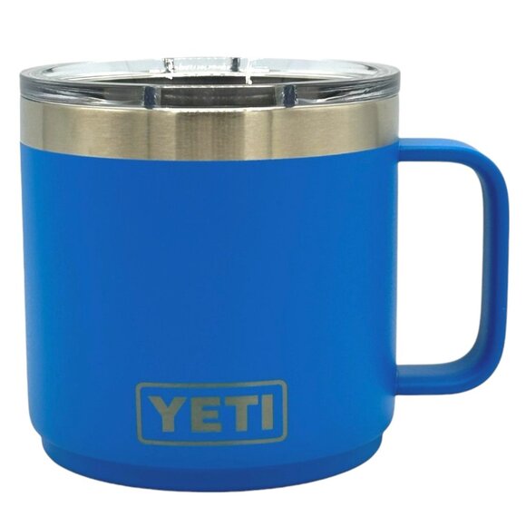 LASER ENGRAVED PERSONALIZATION YETI 14oz. MUG - BIG WAVE BLUE - Picture 1 of 2